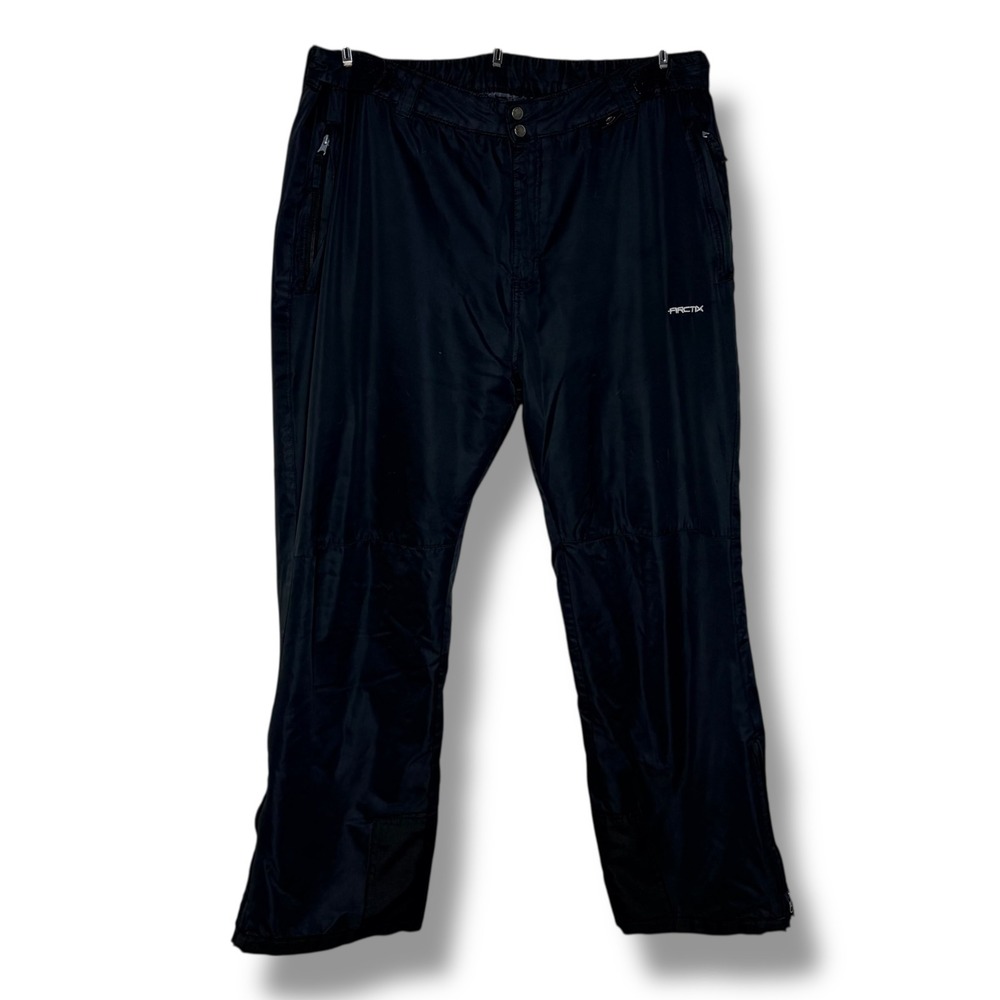 Arctix Mens XXL Black Ski Snow Pants Waterproof Insulated